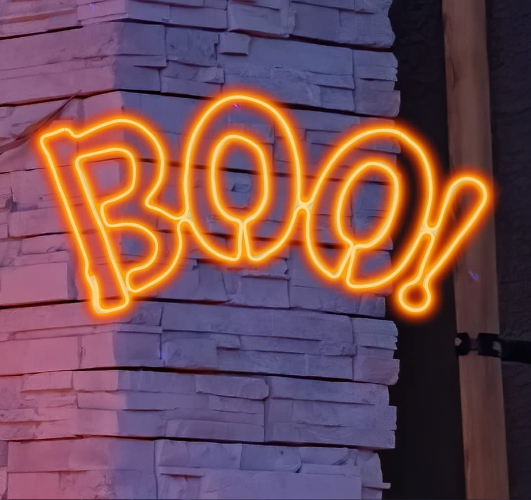 Large LED Boo