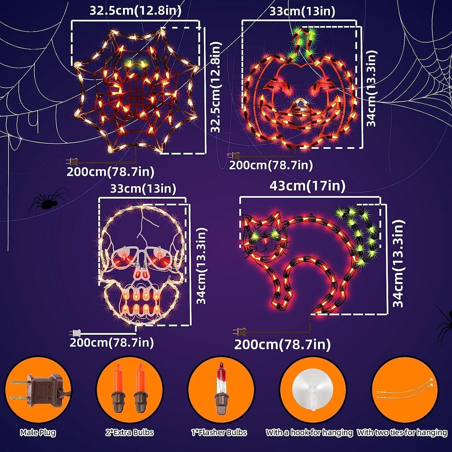 Halloween 4-Pack-Set 1