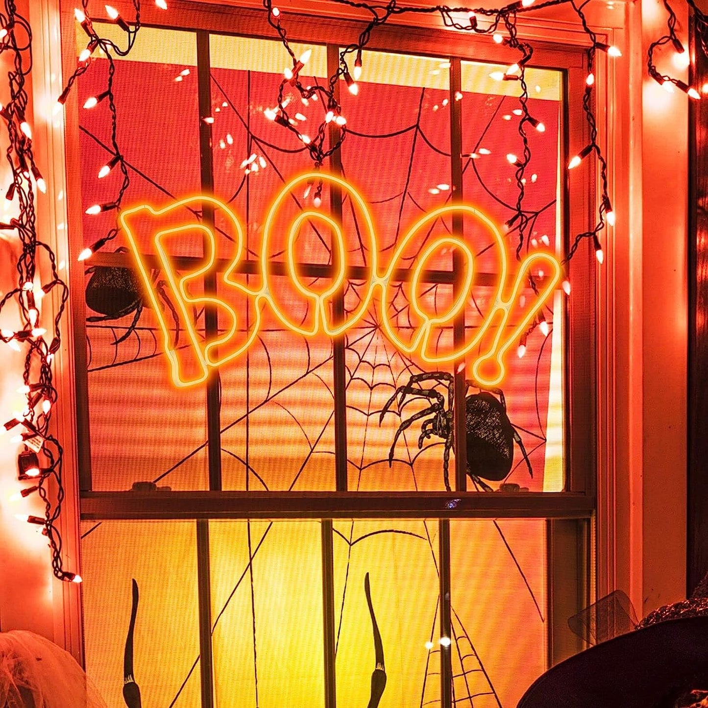 Large LED Boo