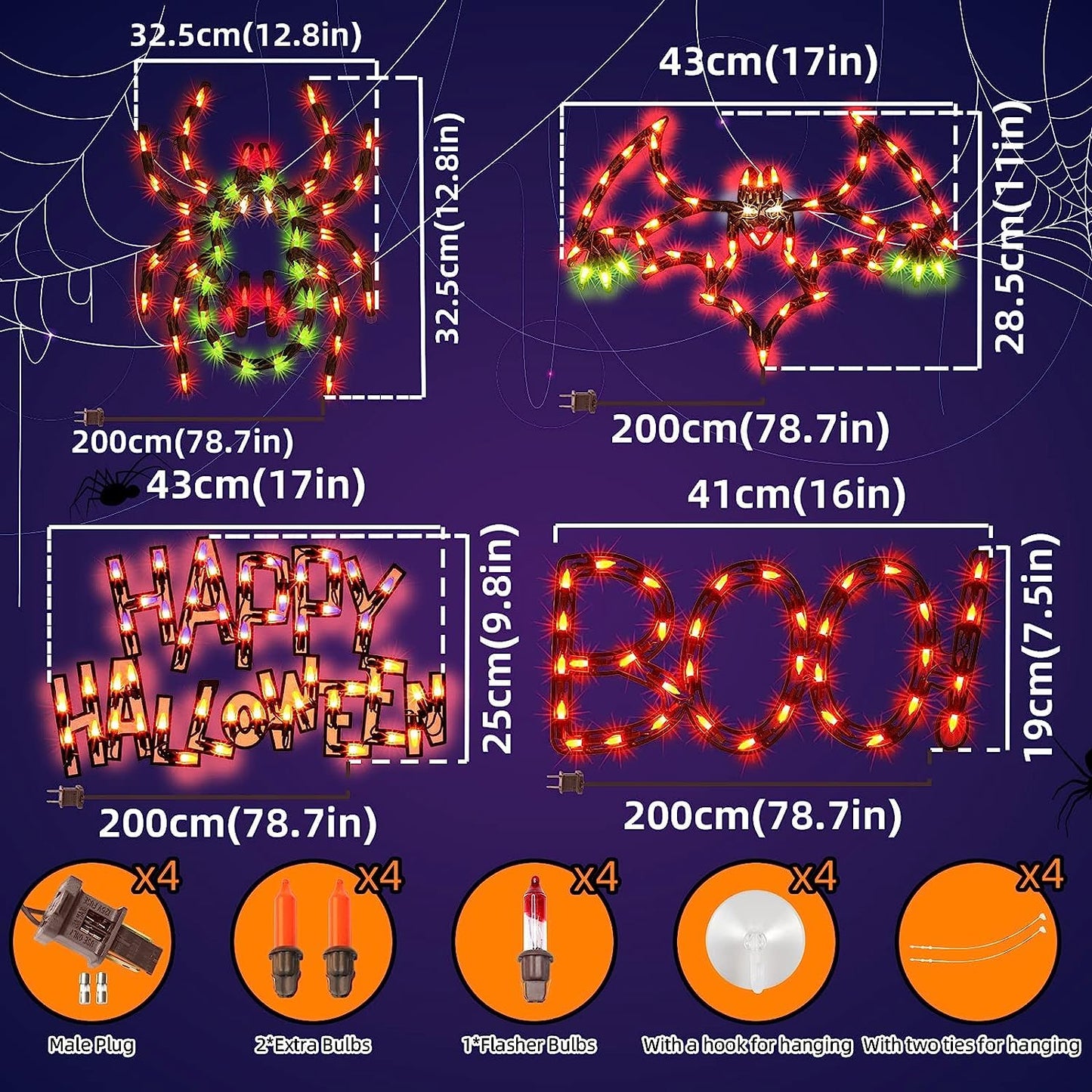 Halloween 4-Pack-Set 2