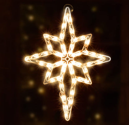 Lighted Bethlehem Star