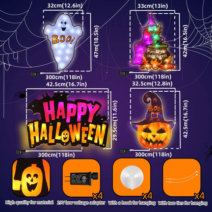 4 Set Halloween Light