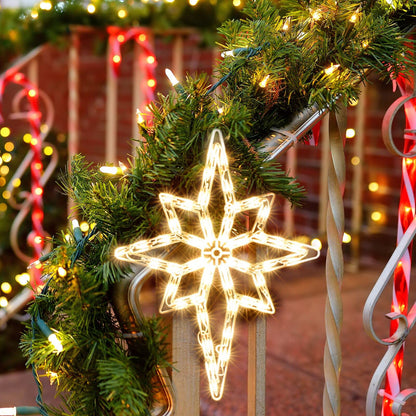 Lighted Bethlehem Star